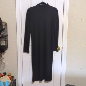 Pieces Maxi Ribbed Sweater Dress